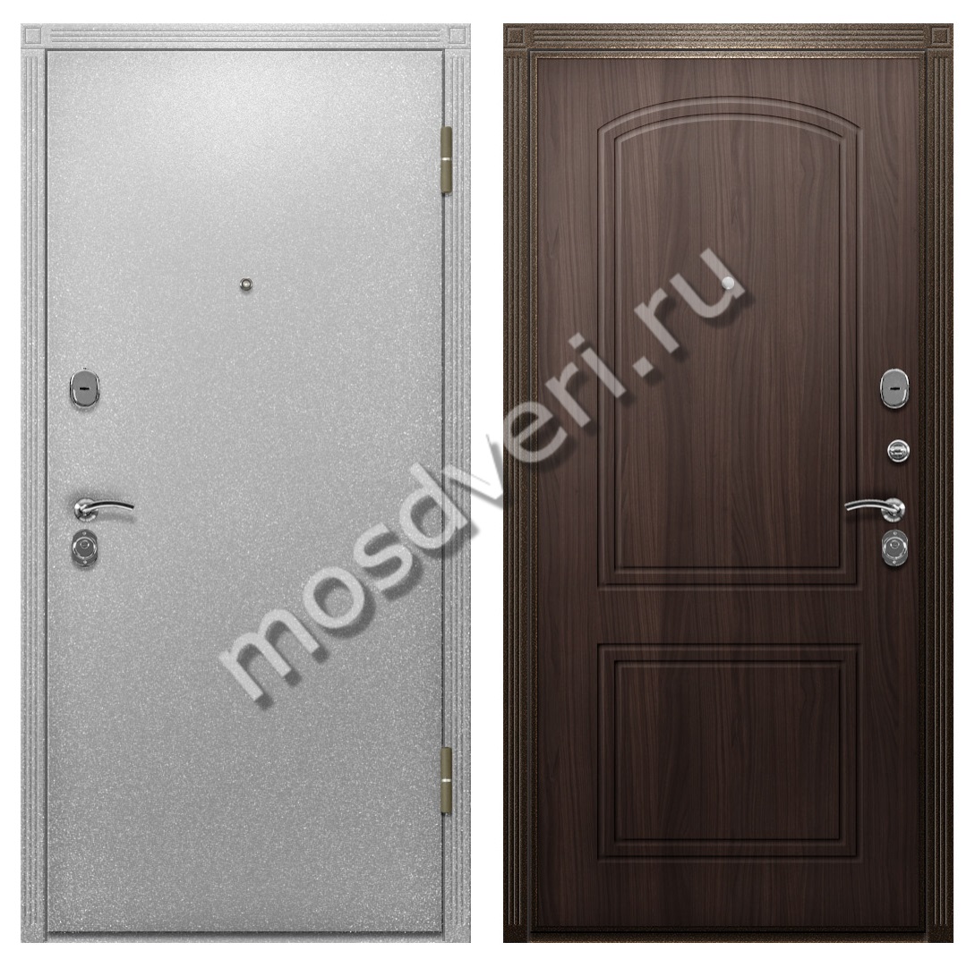 Порошковая серая дверь с панелями МДФ в квартиру - купить от производителя Мосдвери Порошковая серая дверь с панелями МДФ в квартиру